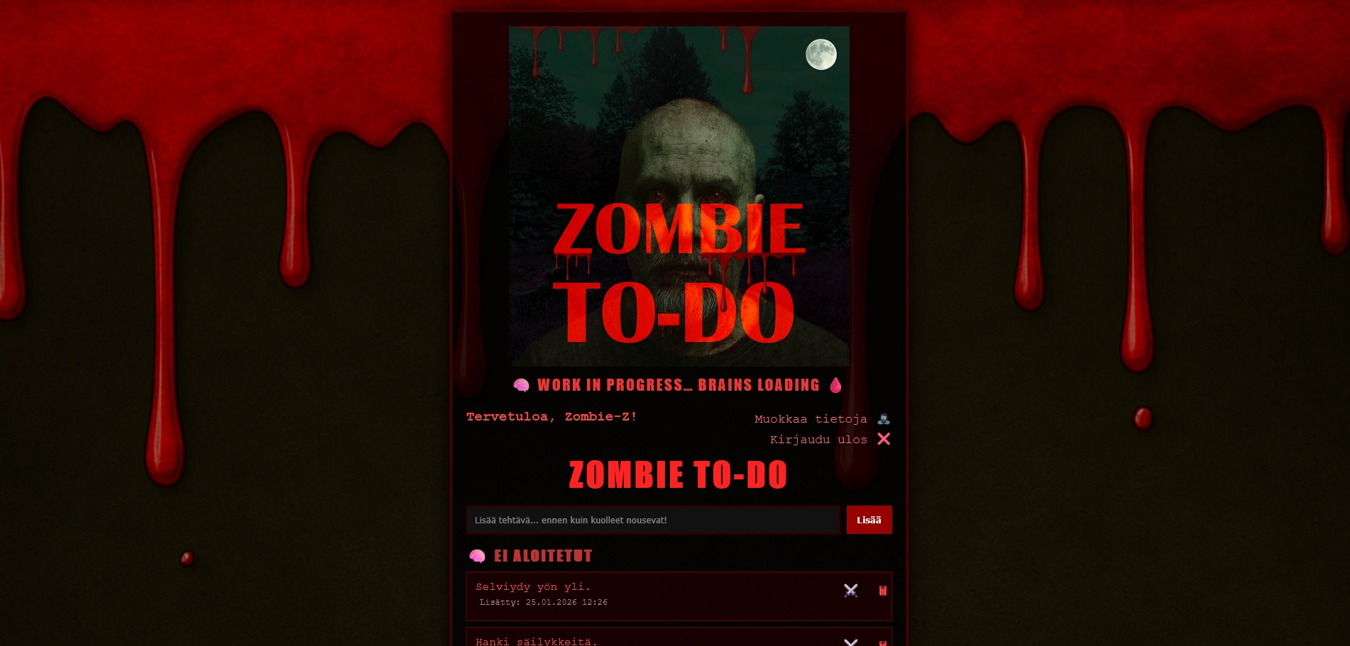 Zombie TO-DO